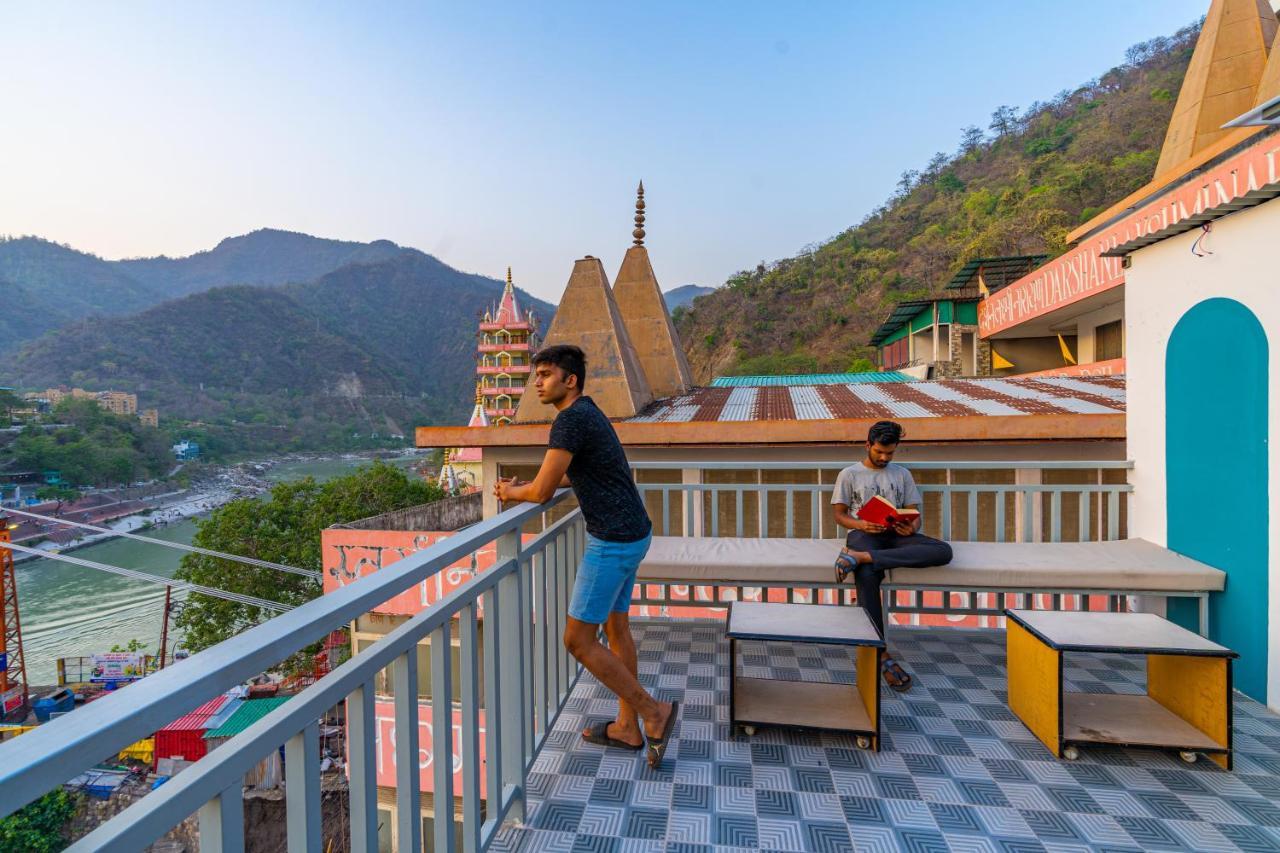 Hostel Madpackers Rishikesh Laxman Jhula Exterior foto
